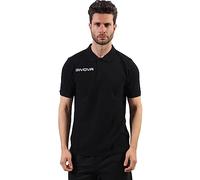 givova Summer Camiseta, Hombre, Negro, Large
