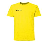 Givova T-Shirt Fresh Camiseta De Manga Corta, Hombre, Amarillo, XL