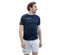 givova T-Shirt Poly Band Camiseta, Azul, XL Unisex