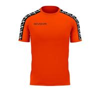 givova T-Shirt Poly Band Camiseta, Naranja, 4XL Unisex