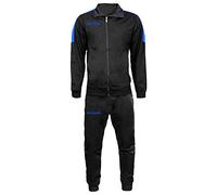 GIVOVA Tr033-1002-m Chándal, Negro-Azul Cielo, M para Hombre