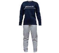 GIVOVA Tuta 100 G/Collo Con Banda In Felpa, Conjunto deportivo Mujer, Bleu/Gris Clair,