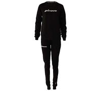 givova Tuta 104 G/Collo con Paillettes In Felpa Conjunto Deportivo, Black/White, l Unisex