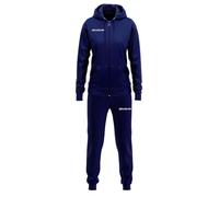 givova Tuta Felpa Revolution Traje, Azul, XX-Small Unisex Adulto
