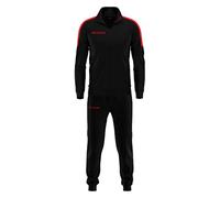 Givova Tuta Revolution, Conjunto Deportivo Hombre, Negro/Rojo, M
