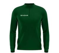 givova Verde L Maglia POLARFLEECE Tecnica (Half Zip) 500 TG, Unisex-Adult
