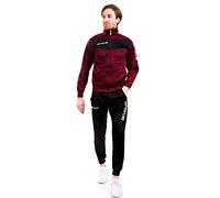 givova Visa Chandal, Hombre, Multicolor (Borgoña /Negro), L