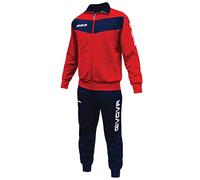 Givova Visa Chandal, Hombre, Multicolor (Rosso/BLU), S