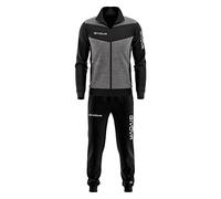 Givova Visa Luxury, Adaptar Unisex adulto, Schwarz/Dunkelgrau, 4XL