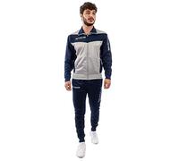 GIVOVA Visa Luxury Traje, Gris Melange Claro/Azul, L Unisex