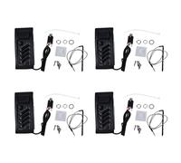 GIWFBQTR 4X Preamplificador de Guitarra Amplificador Equalizador EQ 4-Band EQ Preamplificador Acustico Piezo 7545r