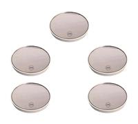 GIWFBQTR 5piezas Espejo de Aumento Antivaho para Maquillaje con Ventosa Espejo de Tocador 20X Espejo de Aumento Manual para Maquillaje con Manejar,