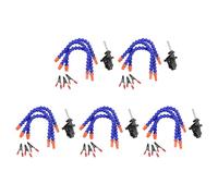 GIWFBQTR 5X Abrazadera de Mesa de Tornillo de Banco Estacion de Soldadura con 15Pcs Flexibles Soporte del Soldador Herramienta de Tercera Mano para Reparacion de Soldadura de Pcb