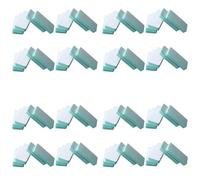 GIWFBQTR 80Pcs 2 Formas Nail Art File Buffer Bloque de Pulido Brillo Liso Manicura Consejos Herramientas