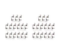 GIWFBQTR Cabezal de MáQuina de AfinacióN de Clavijas de AfinacióN de Cuerdas de Guitarra AcúStica de 60 Uds.