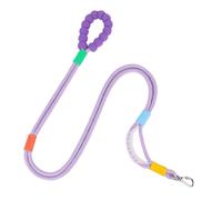 GIWFBQTR Cuerda de Tracción para Mascotas Cuerda de Tracción Ajustable Multifuncional Cuerda Cruzada A Prueba de Explosiones P Cuerda Púrpura