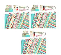 GIWFBQTR Hojas de Papel para Envolver, para Navidad Fiesta de CumpleañOs Juego de Papel para Envolver 18 Piezas de Papel para Envolver Regalos, Papel para Envolver Regalos Presentes