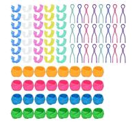 GIWFBQTR Juego de 142 Unidades de Amigos de Hilo de Bobina, Organizador de Carretes de Hilo de Coser, Clips para Portabobinas, Abrazadores de Carretes de Hilo de Bobina