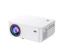 GIWFBQTR Proyector LED D5 1080P 5G WiFi Android con Enfoque Digital Inteligente Full HD, Proyector de Vídeo para Cine en Casa, Proyector LCD, Enchufe de la UE