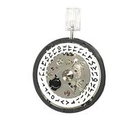 Giwnhvx 1 disco de movimiento de reloj a 3.0 Mod mecanismo de repuesto NH35A 24 joyas de alta precisión blanco
