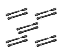 Giwnhvx 10 piezas de eje de transmisión CVD IRC00220 para 12.3 pulgadas 313 mm distancia entre ejes axial SCX10 y SCX10 II 1/10 RC Crawler Car Upgrade Parts