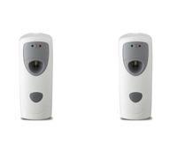 Giwnhvx 2 dispensadores automáticos de ambientador para baño, montaje en pared, dispensador automático de aroma