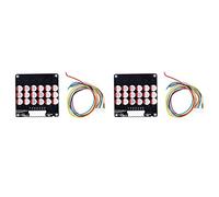 Giwnhvx 2 x 6S Active Equalizer Balancer Lifepo4 / Lipo/LTO - Placa de condensador de ecualización de energía de batería