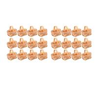 Giwnhvx 36 piezas mini cestas en virutas de madera cestas trenzadas Manuales adornos caja de almacenamiento de caramelos