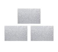Giwnhvx 3X PVC 3 Pliegues con material de Pickguard para Guitarra Baja Hoja DIY Sin Corte 16.9X11.4X0.09 Po, Perla