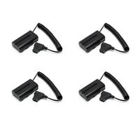 Giwnhvx 4 x D-Tap una espiral para batería serie L F550 para monitor/Shinobi Small HD/