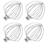 Giwnhvx 4X KN256WW Accesorios para Batidora de Huevos para 5-6QT Accesorios para Mezclador Vertical Elevación del Cuenco Mezclador para Crema Huevos Mezclador para Mayonesa para Pasteles