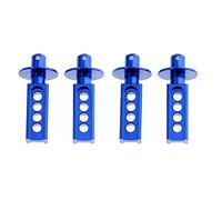 Giwnhvx 4x Montura para pilares delanteros de metal marco una concha para Mini E- E Slash 1/16 Accesorios para recambios de coche RC,1