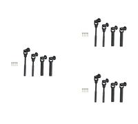 Giwnhvx 6 piezas de eje de transmisión CVD IRC00220 para 12.3 pulgadas 313 mm distancia entre ejes axial SCX10 y SCX10 II 1/10 RC Crawler Car Upgrade Parts