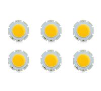 Giwnhvx 6X 3W COB LED Chip Cuenta Lampara Luz Super Brillante de Alta Potencia Luz