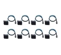 Giwnhvx 8 cables de servidor de disco duro mini SAS SFF-8643 a 4 pines SFF-8482 de 3,33 TF/1 m