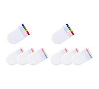 Giwnhvx 8 Piezas de Pintura para Arco Iris - Bandera Del Día del Orgullo Gay - Pintura para el - Lápiz de Rayas LGBT Arco Iris para el Día del Orgullo Gay