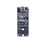 Giwnhvx Adaptador de carcasa SSD M.2 a tipo C NVME NGFF HDD placa interpuesta de 20 Gbps, compatible con 2230 2242 2260 2280 tamaño SSD