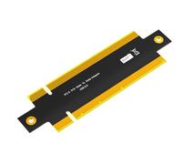 Giwnhvx Adaptador PCI Express 3.0 16X macho a macho, convertidor elevador PCI-E X16 a -E X16, diseño de placa PCB extensible, fácil de instalar, fácil de usar