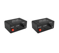 Giwnhvx AU-10X NE5532 - Preamplificadores de señal de audio para auriculares, preamplificador, 20 db, 3,5 mm, control de volumen, tono DC 12 V
