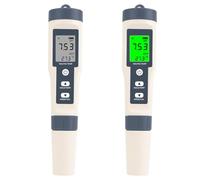 Giwnhvx Bolígrafo de calidad del agua TDS/PH/TEMP, medidor de pH multiparámetro, analizador de calidad del agua