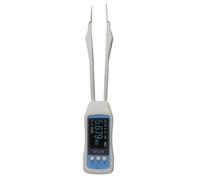 Giwnhvx Bridge Meter Pantalla Digital Portátil Medidor Pinzas Smart SMD Pinzas Capacidad Inductancia Tester