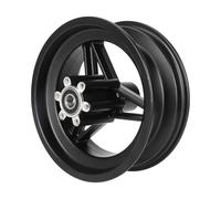 Giwnhvx Buje de rueda de aluminio para freno de disco 90/65-6.5, llanta de acero para carro, cubo de rueda de scooter eléctrico, cubo de rueda de aluminio para rueda delantera