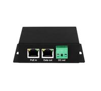 Giwnhvx Divisor Gigabit PoE Aislado para Uso Doméstico Industrial de 30 W, Salida de 12 V/24 V de Alta Potencia, Compatible con IEEE802/3AF/AT/BT