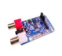 Giwnhvx DLHiFi I2S ADC - Módulo de tarjeta de adquisición de audio HiFi WM8782S Master Slave Mode Development Board, azul, 1 unidad