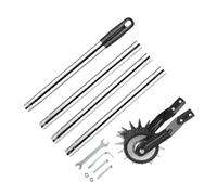 Giwnhvx Herramienta de corte manual para césped, cortadora de césped manual, podadora rotativa para césped de jardín (1,6 m)