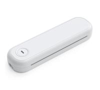 Giwnhvx Impresora térmica portátil A4 sin tinta para tatuajes, Bluetooth, para ayuda al aprendizaje, álbum de recortes, color blanco