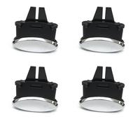 Giwnhvx Juego de 4 clips deslizantes para rejilla de ventilación de aire acondicionado delantero y trasero de Quattroporte GranCabrio GranTurismo
