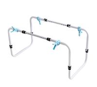 Giwnhvx Levantador de manta para pies, altura ajustable para pie de cama, elevador de manta de aleación de aluminio para pies