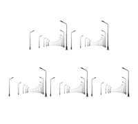 Giwnhvx LQS08 - 100 unidades de luces de calle de 10 cm, escala 1:87, LED de 3 V, resistencias LQS08, color blanco brillante