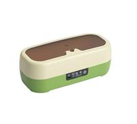 Giwnhvx Máquina ultrasónica de limpieza de gafas, limpieza ultrasónica de alta frecuencia, baño para lavar joyas, fácil de instalar, fácil de usar